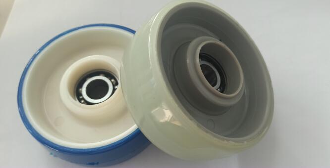 駿燁TPU包膠尼龍滑輪專用料！